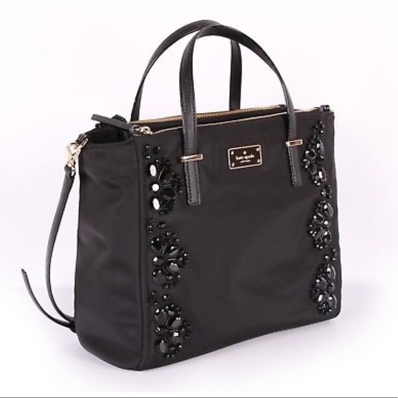 ♦️SOLD♦️ Kate Spade Wilson Embellished Alyse Bag - Picture 3 of 8